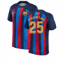 2022-2023 Barcelona Home Shirt (Ladies) (AUBAMEYANG 25)
