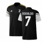 2022-2023 Juventus Training Tee (Black) (RONALDO 7)