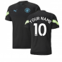 2022-2023 Man City Training Jersey (Black) (Your Name)
