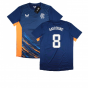 2022-2023 Rangers Match Day Tee (Navy-Orange) (GASCOIGNE 8)