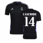 2022-2023 Real Madrid Training Shirt (Black) (CASEMIRO 14)