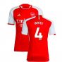 2023-2024 Arsenal Home Shirt (White 4)