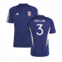 2023-2024 Italy Training Jersey (Dark Blue) (CHIELLINI 3)