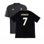 2023-2024 Juventus Cotton Tee (Black) (RONALDO 7)