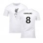 2023-2024 Liverpool Crest Tee (White) (Gerrard 8)