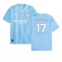 2023-2024 Man City Home Shirt (DE BRUYNE 17)
