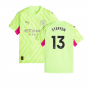 2023-2024 Man City SS Goalkeeper Shirt (Yellow) (Steffen 13)