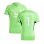 2023-2024 Real Madrid Home Goalkeeper Shirt (Solar Green) (COURTOIS 1)