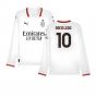 2024-2025 AC Milan Away Long Sleeve Shirt (Rafa Leao 10)