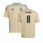 2024-2025 Argentina Training Jersey (Hazy Beige) - Kids (DI MARIA 11)