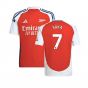 2024-2025 Arsenal Home Shirt (Kids) (Saka 7)
