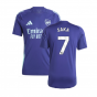 2024-2025 Arsenal Training Jersey (Night Sky) (Saka 7)
