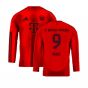 2024-2025 Bayern Munich Long Sleeve Home Shirt (Kids) (Kane 9)