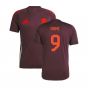 2024-2025 Bayern Munich Training Tee (Shadow Maroon) (Kane 9)