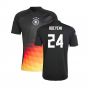 2024-2025 Germany Pre-Match Shirt (Black) (Adeyemi 24)