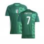 2024-2025 Italy Pre-Match Shirt (Green) (FRATTESI 7)