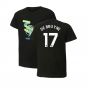 2024-2025 Man City ftblCulture Tee (Black) (De Bruyne 17)