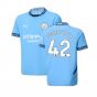 2024-2025 Man City Home Shirt (Kids) (Toure Yaya 42)