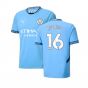 2024-2025 Man City Home Shirt (Rodrigo 16)