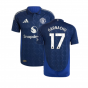 2024-2025 Man Utd Authentic Away Shirt (Garnacho 17)