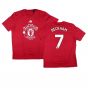 2024-2025 Man Utd DNA Graphic Tee (Red) (Beckham 7)
