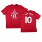 2024-2025 Man Utd DNA Graphic Tee (Red) (Your Name)