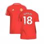 2024-2025 Man Utd DNA Tee (Red) (Scholes 18)
