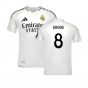 2024-2025 Real Madrid Authentic Home Shirt (Kroos 8)