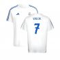 2024-2025 Real Madrid DNA Tee (White) (Vini Jr. 7)