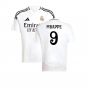 2024-2025 Real Madrid Home Shirt (Kids) (Mbappe 9)