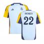 2024-2025 Real Madrid Training Shirt (Glow Blue) - Kids (Rudiger 22)