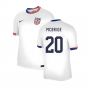 2024-2025 United States USA Home Shirt (MCBRIDE 20)
