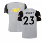 Liverpool 2021-2022 CL Training Shirt (Wolf Grey) (LUIS DIAZ 23)