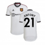 2022-2023 Man Utd Authentic Away Shirt (ALEX TELLES 27)