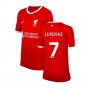 2023-2024 Liverpool Home Shirt (Kids) (Luis Diaz 23)