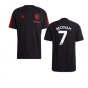 2023-2024 Man Utd Training Tee (Black) (Beckham 7)