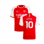 2023-2024 Arsenal Home Shirt (Kids) (G Jesus 9)