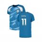 2023-2024 Man City Pre-Match Jersey (Lake Blue) - Kids (AKANJI 25)