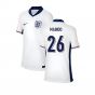 2024-2025 England Home Shirt (Kids) (Mainoo 21)