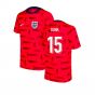 2024-2025 England Dri-FIT Pre-Match Shirt (Red) (Alexander Arnold 7)