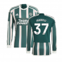 2023-2024 Man Utd Long Sleeve Away Shirt (Antony 21)