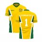 Australia 1990s Style Concept Football Kit (Libero) (SCHWARZER 1)