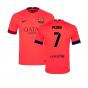 Barcelona 2014-15 Away Shirt ((Excellent) L) (Pedro 7)