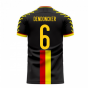 Belgium 2024-2025 Away Concept Football Kit (Viper) (DENDONCKER 6)