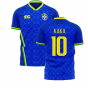 Brazil 2021-2022 Away Concept Football Kit (Fans Culture) (KAKA 10)