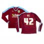 Burnley 2015-16 Long Sleeve Home Shirt ((Excellent) S) (Hill 42)