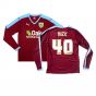 Burnley 2015-16 Long Sleeve Home Shirt ((Excellent) S) (Mizic 40)