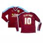 Burnley 2015-16 Long Sleeve Home Shirt ((Excellent) S) (Your Name)