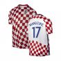 Croatia 2016-17 Home Shirt ((Very Good) XXL) (Mandzukic 17)
