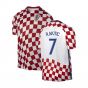 Croatia 2016-17 Home Shirt ((Very Good) XXL) (Rakitic 7)